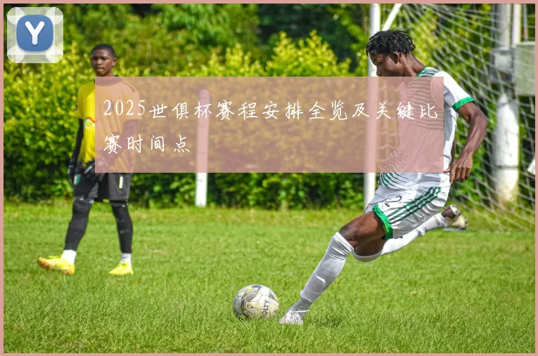2025世俱杯赛程安排全览及关键比赛时间点