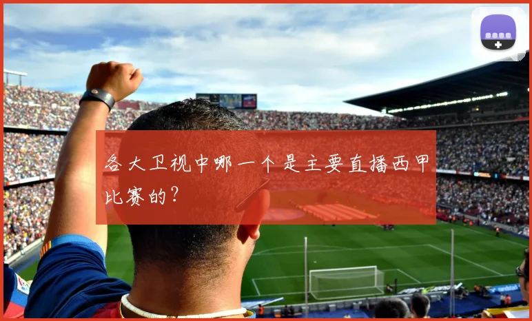 各大卫视中哪一个是主要直播西甲比赛的？