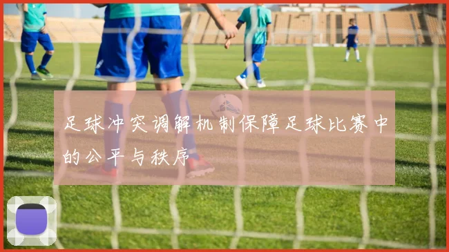 足球冲突调解机制保障足球比赛中的公平与秩序